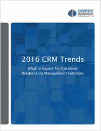 2016 CRM Trends