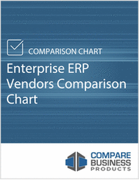 Enterprise ERP Vendors Comparison Chart