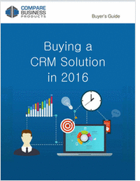 2016 CRM Buyer's Guide