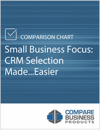 Small Business Focus: CRM Selection Made...Easier