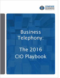 2016 CIO Playbook: Business Telephony