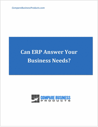 Can ERP Answer Your Business Needs?