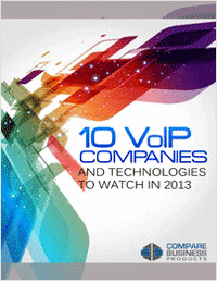10 VoIP Companies and Technologies to Watch in 2013