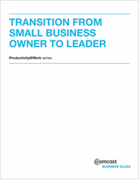 Transition From Small Business Owner To Leader