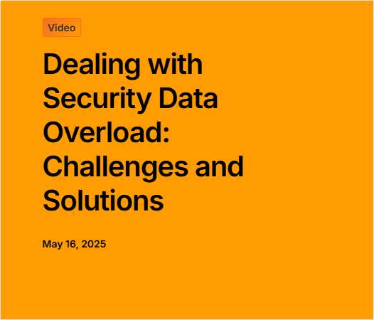 Insights from DataBee & ISMG on dealing with the data overload challenges and continuous controls monitoring