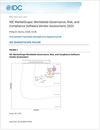 IDC MarketScape: Worldwide Governance, Risk, and Compliance Software Vendor Assessment, 2025