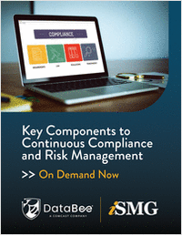 Discover 3 Components to Continuous Compliance and Risk Management: How DataBee Transforms Siloed Data into Real-Time, Outcome-Driven Insights