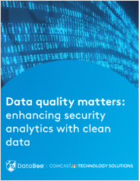 Data quality matters: enhancing security analytics with clean data
