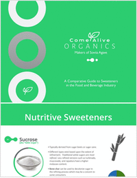 A Comparative Guide to Sweeteners in the Food and Beverage Industry