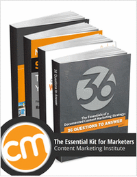 The Content Marketing Institute Original 4-Book Bundle