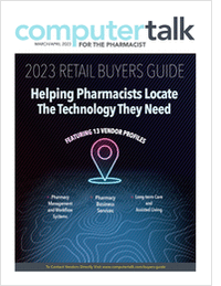 ComputerTalk for The Pharmacist 2023 Pharmacy Technology Buyers Guide Chain Focus