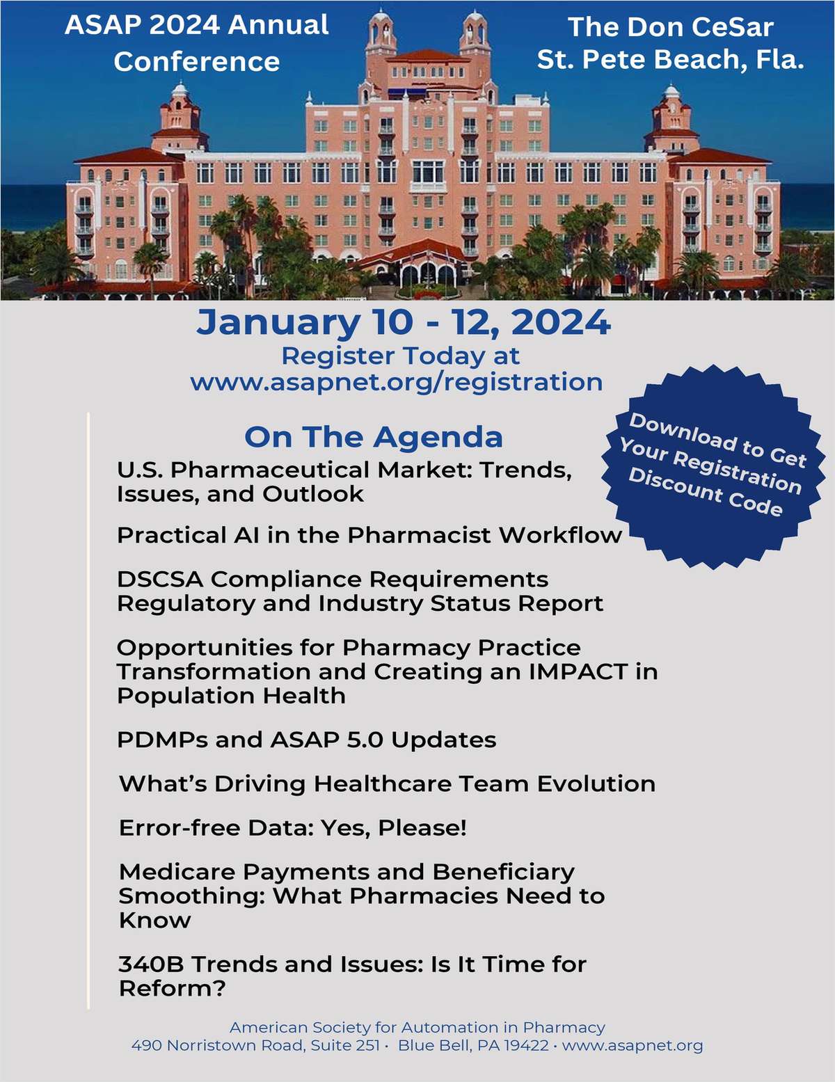 American Society for Automation in Pharmacy Conference 2024