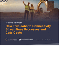 How Jobsite Connectivity Cuts Costs and Boosts Productivity