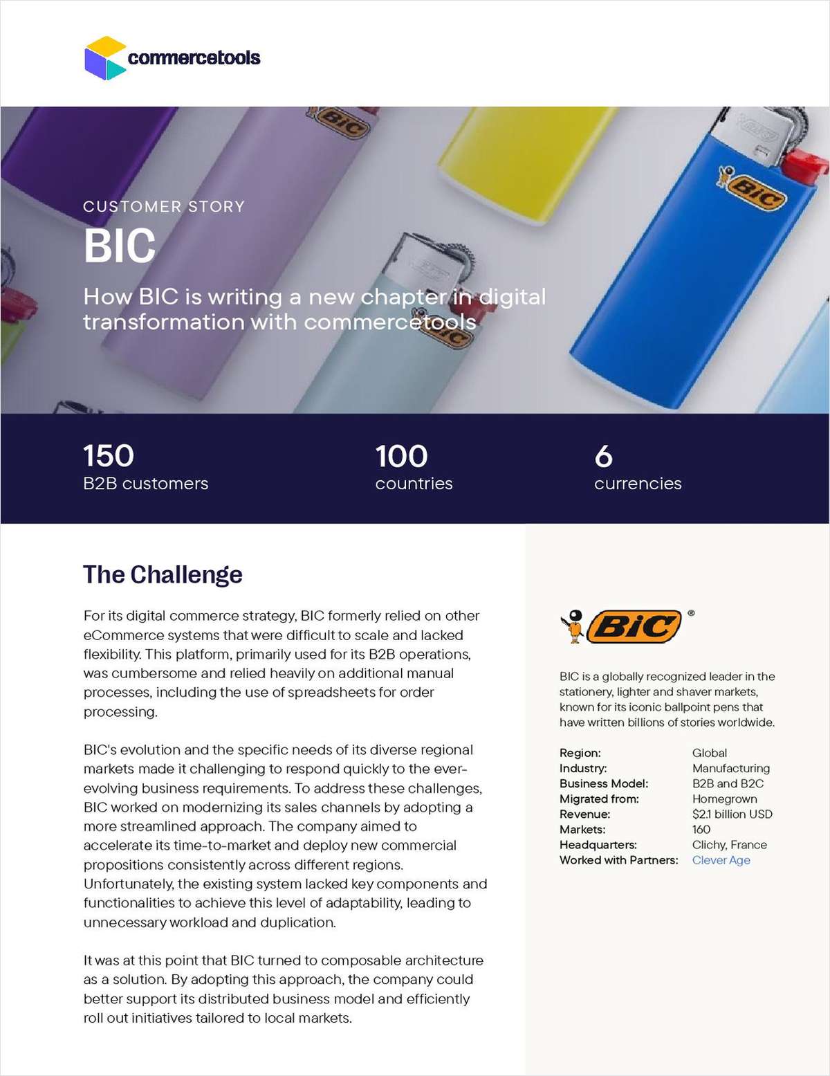 How BIC is writing a new chapter in digital transformation with commercetools