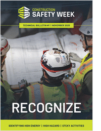 Recognizing High Energy, High Hazard & STCKY as Common Precursors of Serious Injuries & Fatalities