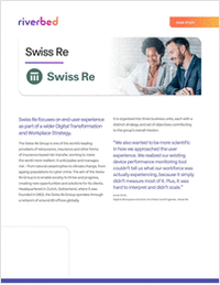 Swiss Re focuses on End-User Experience
