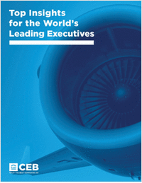 Top Insights for the World's Leading HR, Finance, IT, Sales, Marketing and Operations Executives