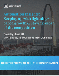 Automation Insights - Lunch / Dinner Discussion at the Sky Bar at the Four Seasons Hotel