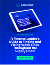 A Finance Leader's Guide to Finding and Fixing Weak Links Throughout the Supply Chain
