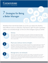7 Strategies for Being a Better Manager