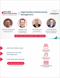 The GRC Red Flag Series: 'Aligning Risk & Performance Management'