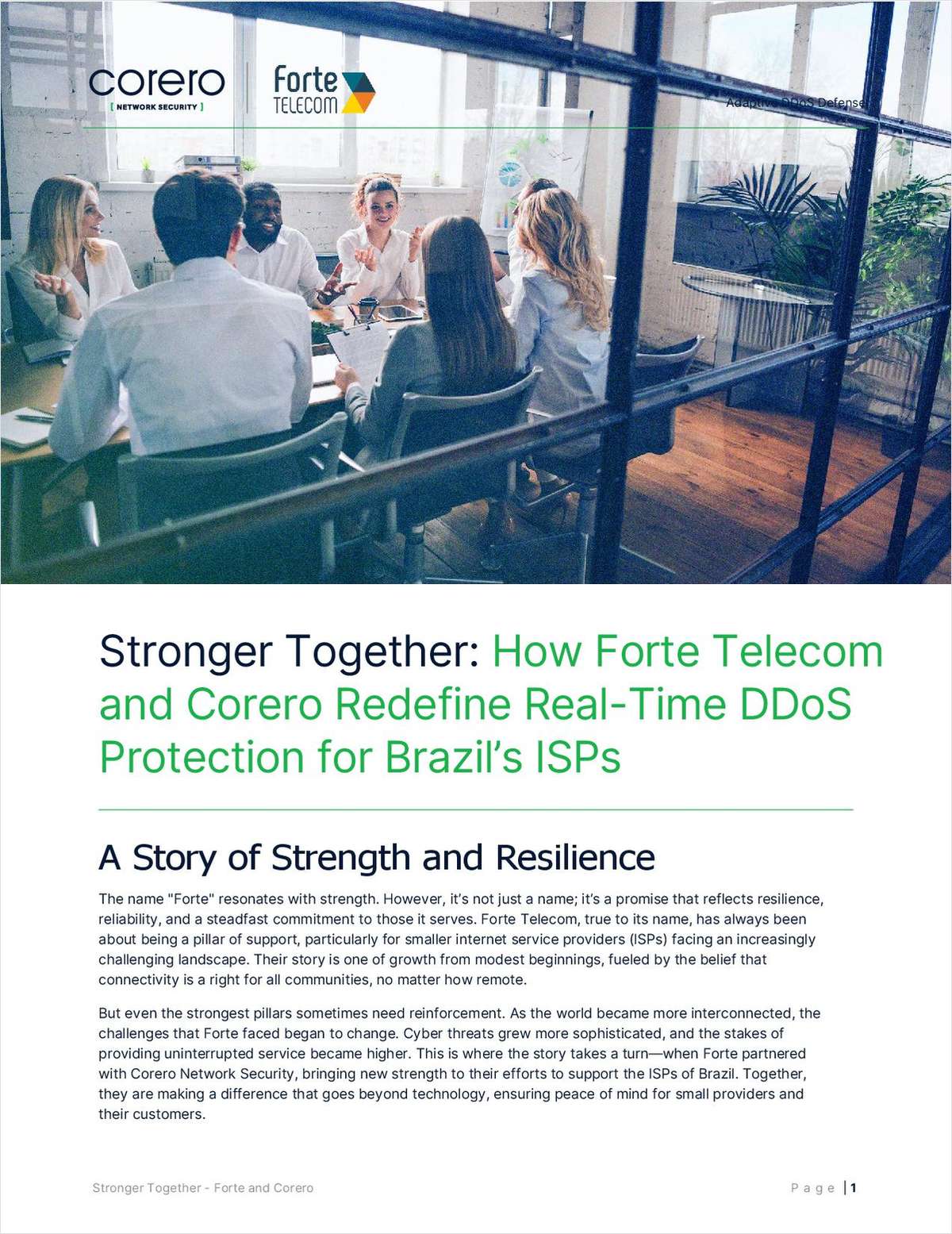 Real-Time DDoS Protection for Brazil's Small ISPs