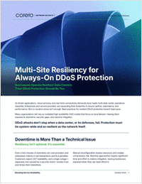 Multi-Site DDoS Resiliency: Stay Protected Without Gaps