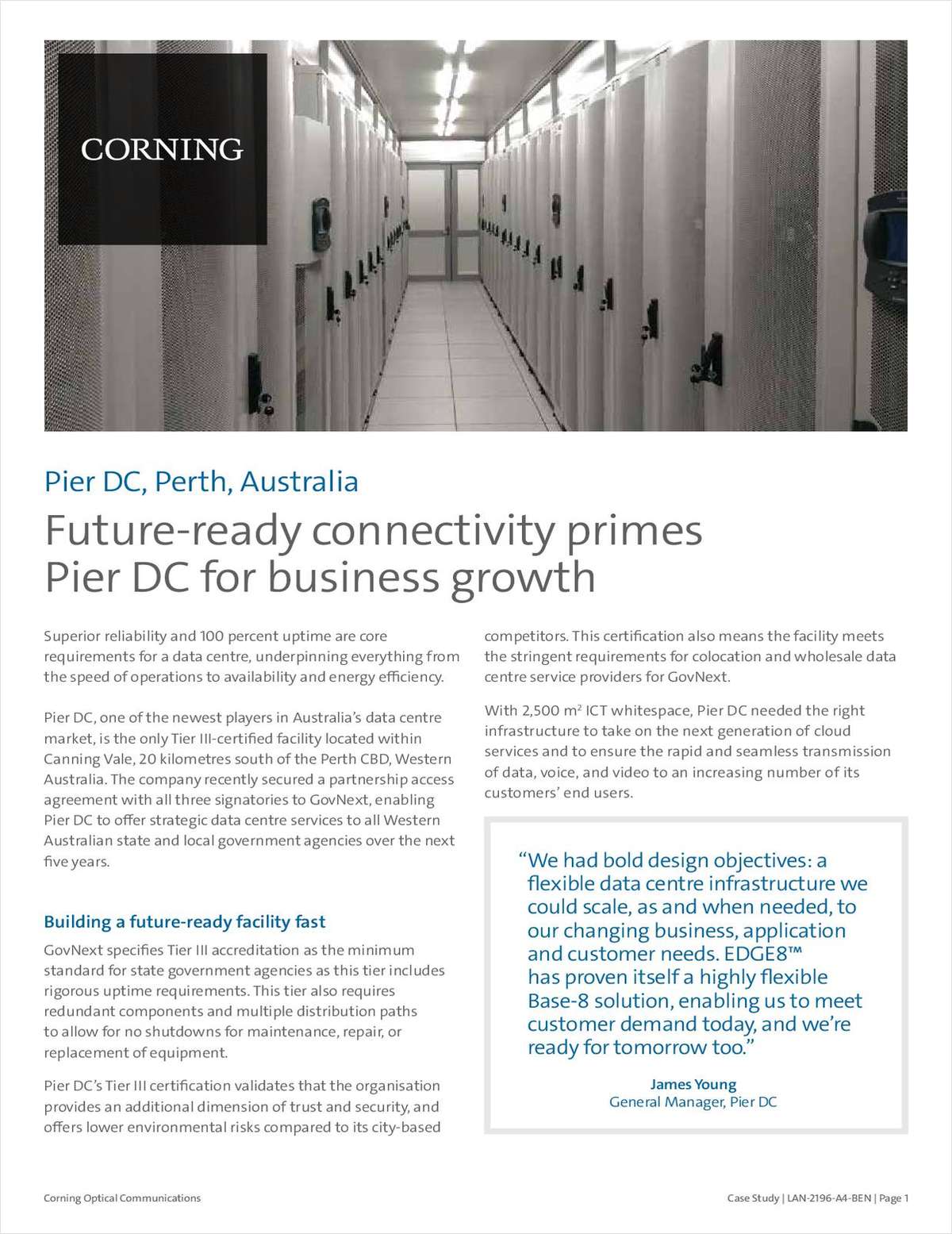 Future-ready connectivity primes Pier DC for business growth