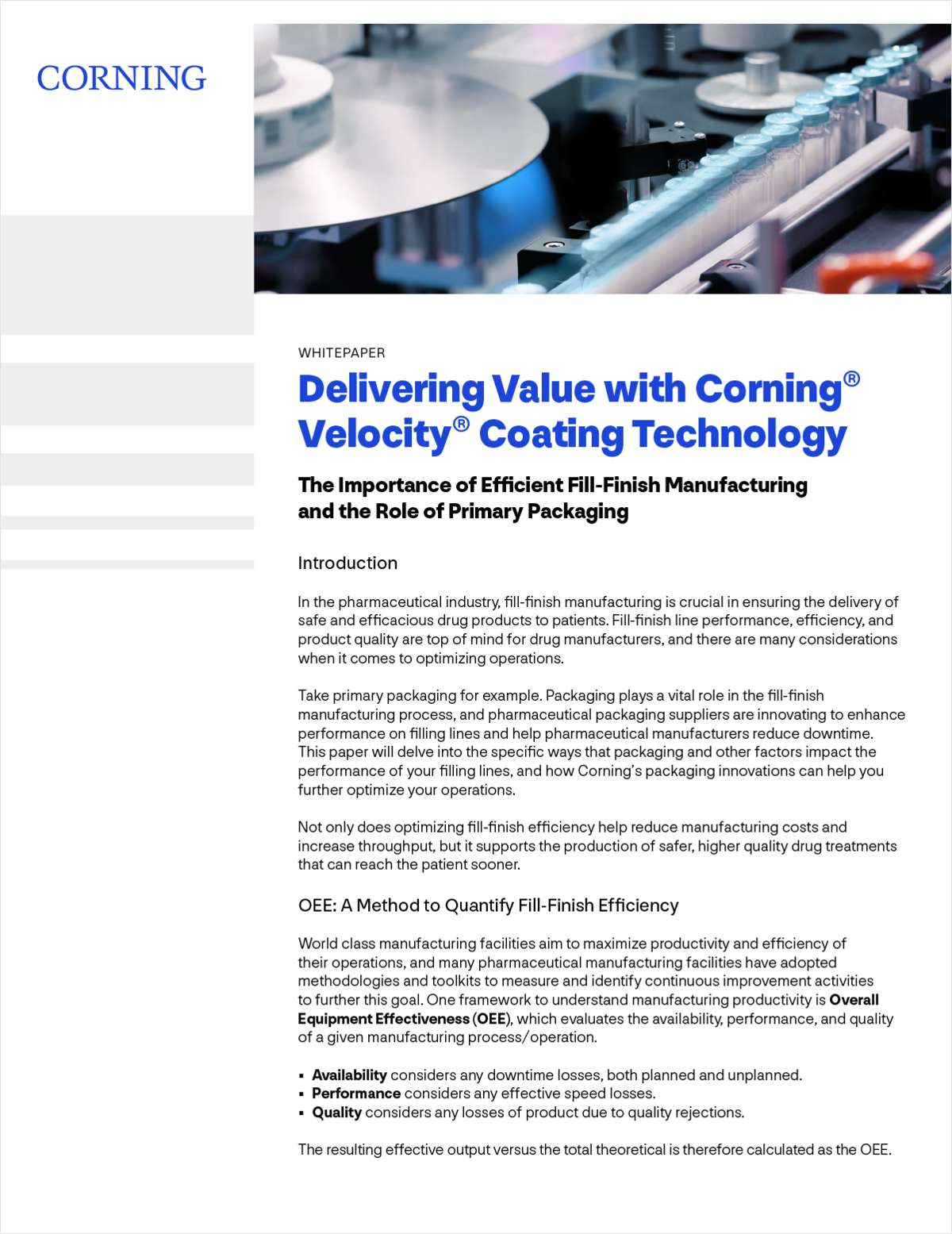 Unlock Efficiency in Pharmaceutical Fill-Finish Operations