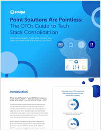 The CFOs Guide to Tech Stack Consolidation