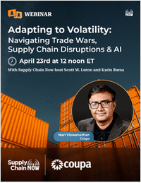 Adapting to Volatility: Navigating Trade Wars, Supply Chain Disruptions & AI
