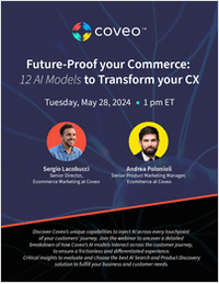 Future-proof your commerce: 12 AI models to transform your CX