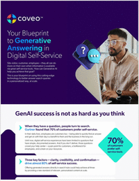 Your Blueprint to Generative Answering in Digital Self-Service