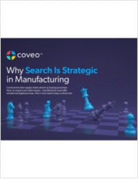 Why Search Is Strategic in Manufacturing