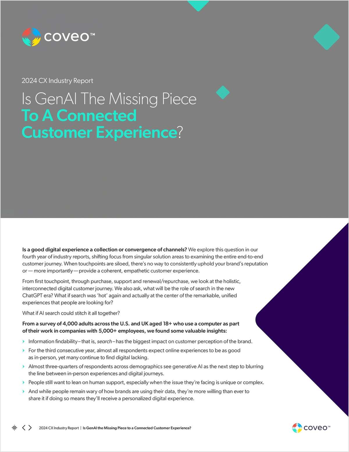Is GenAI the Missing Piece to a Connected CX?