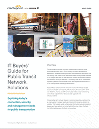 IT Buyers' Guide for Public Transit Network Solutions