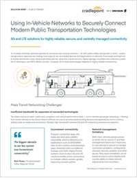 Using In-Vehicle Networks to Securely Connect Modern Public Transportation Technologies