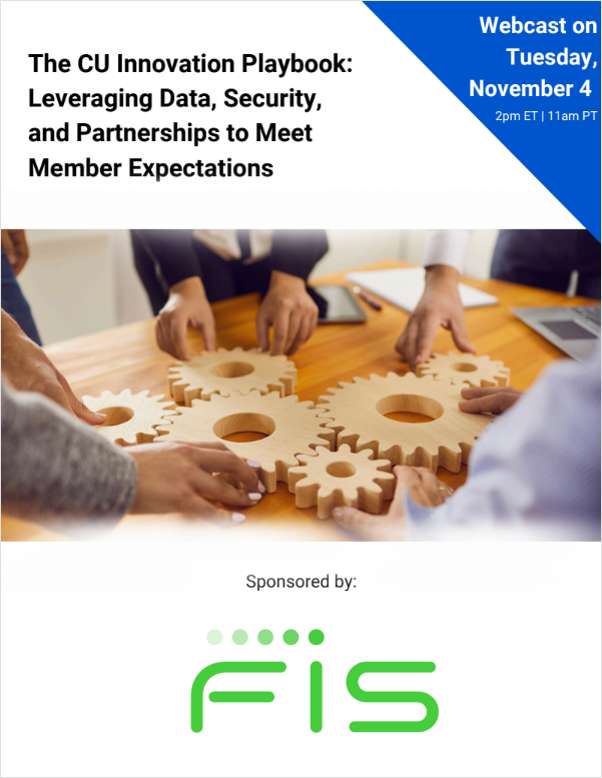 The CU Innovation Playbook: Leveraging Data, Security and Partnerships to Meet Member Expectations