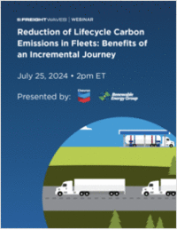 Reduction of Lifecycle Carbon Emissions in Fleets: Benefits of an Incremental Journey