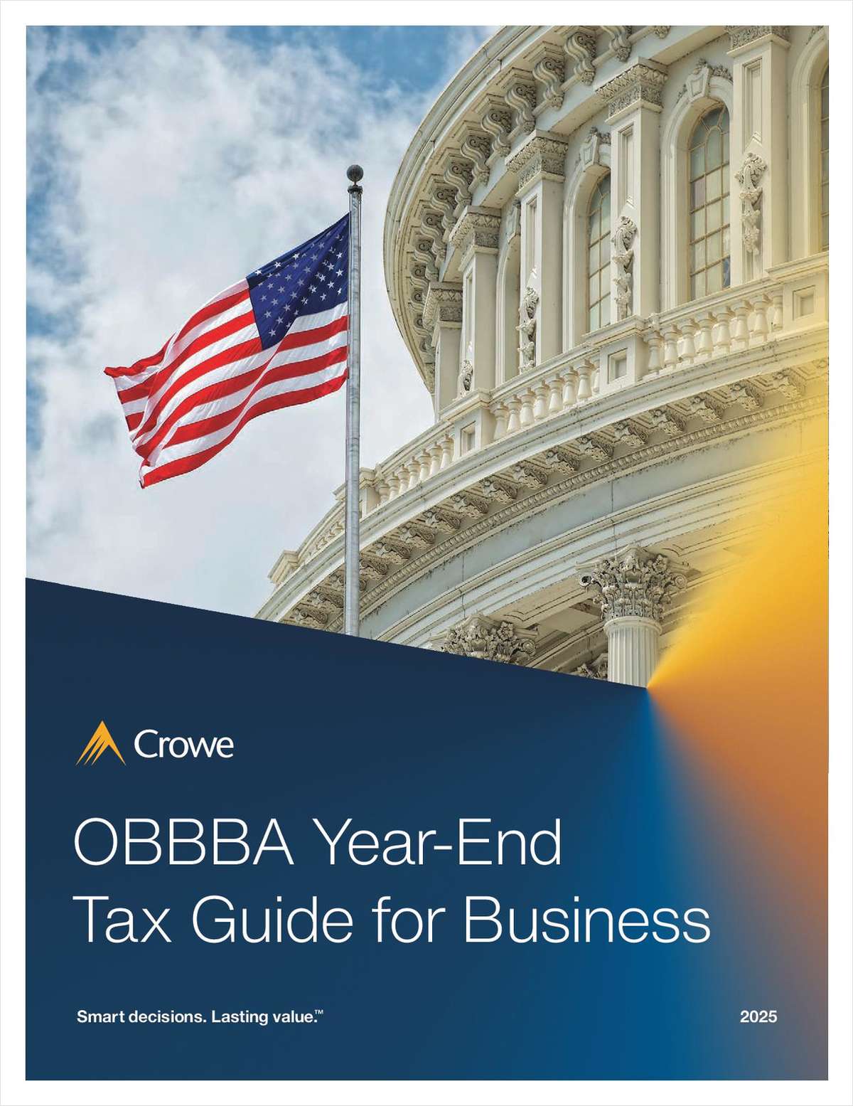 Crowe's OBBBA Tax Guide for Business