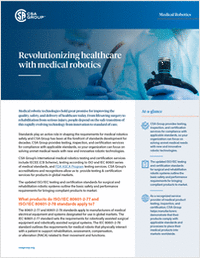 Revolutionizing Healthcare with Medical Robotics