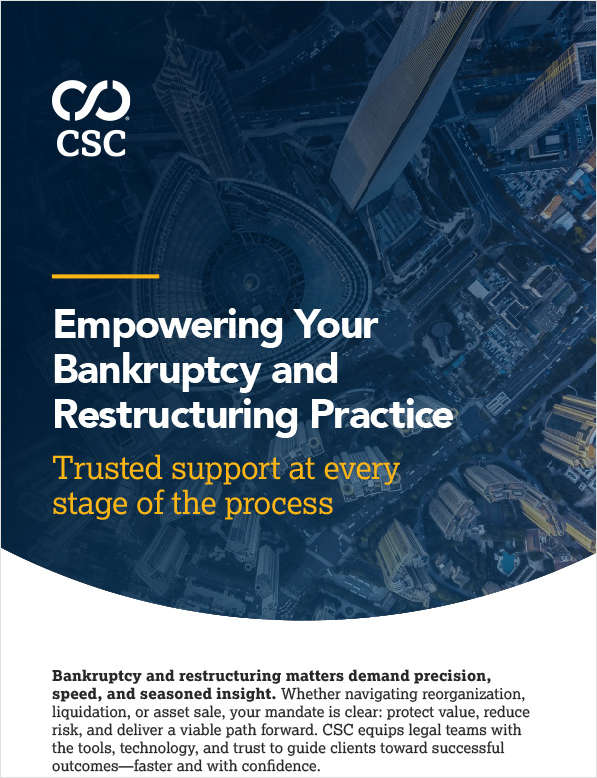 Empowering Your Bankruptcy and Restructuring Practice
