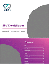SPV Domiciliation: A Country Comparison Guide