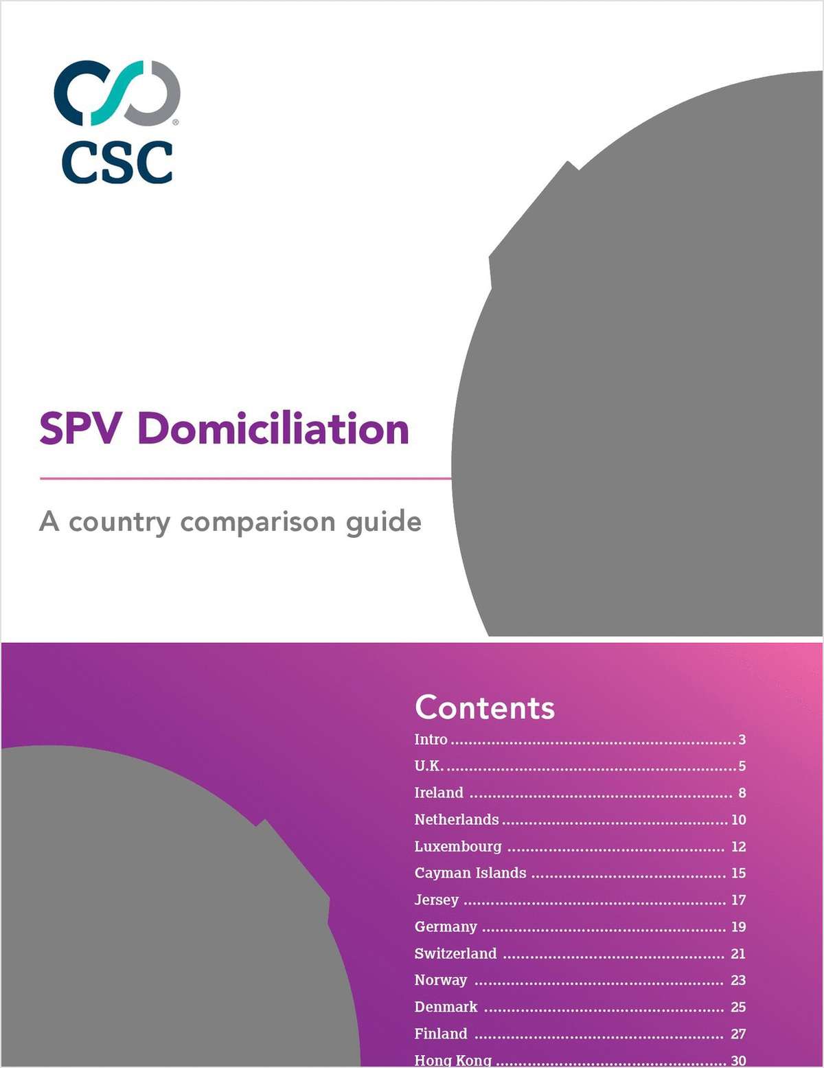 SPV Domiciliation: A Country Comparison Guide