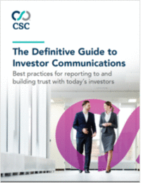 The Definitive Guide to Investor Communications