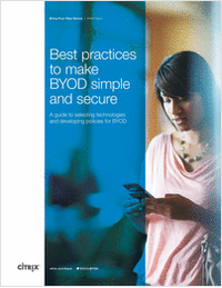 Best Practices for Making BYOD Simple and Secure