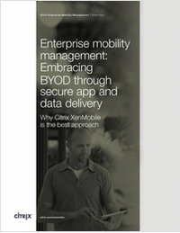 Enterprise Mobility Management: Embracing BYOD Through Secure App & Data Delivery