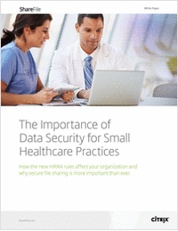 The Importance of Data Security for Small Healthcare Practices