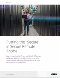 Putting the Secure in Secure Remote Access