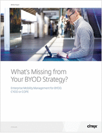 What's Missing From Your BYOD Strategy?